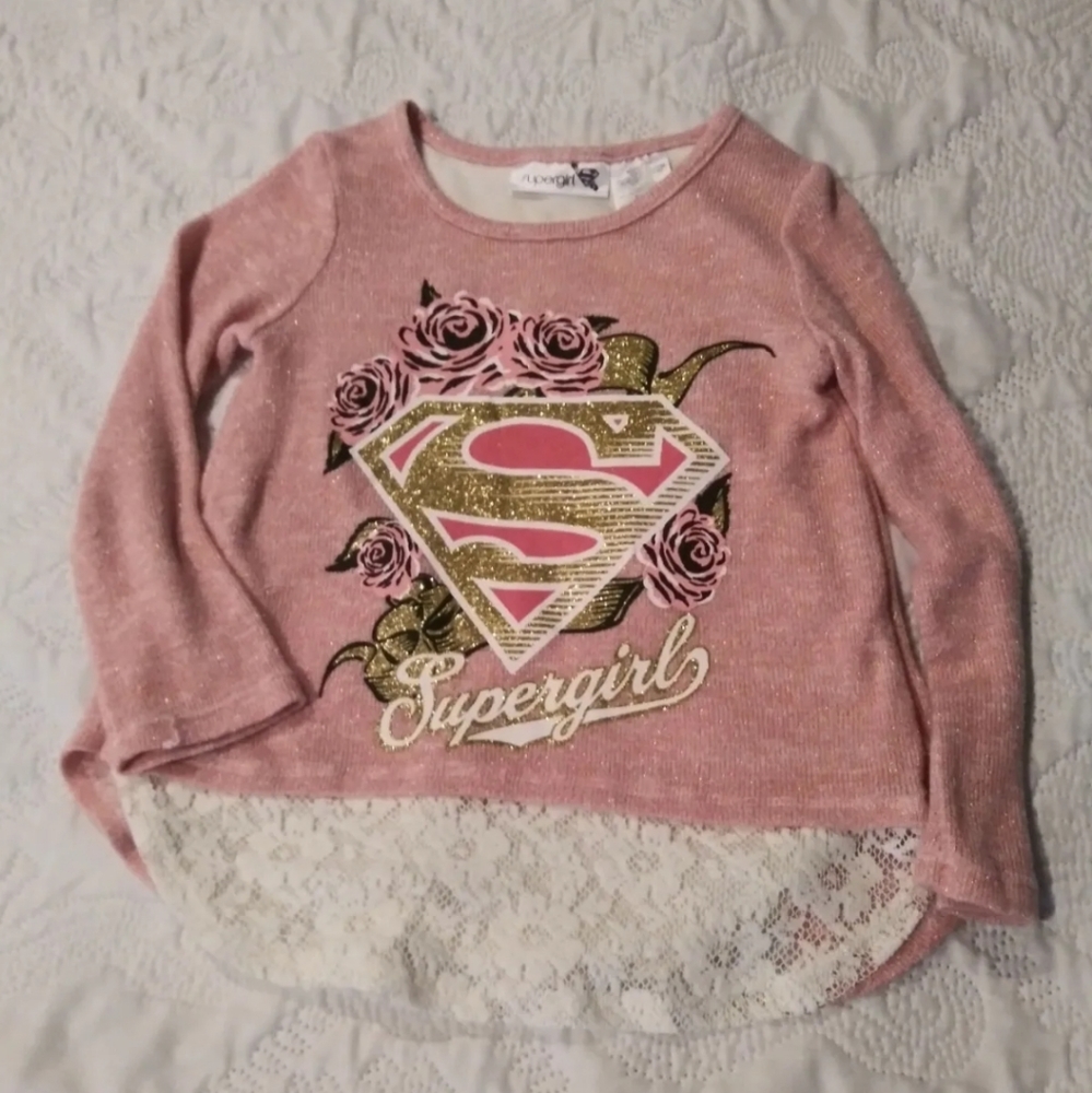 ⚜️ Girls Supergirl Sweater